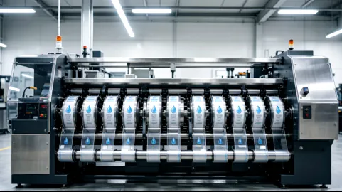 Printing machine for custom labels